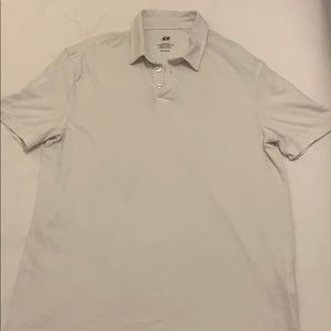 Men’s white polo HM